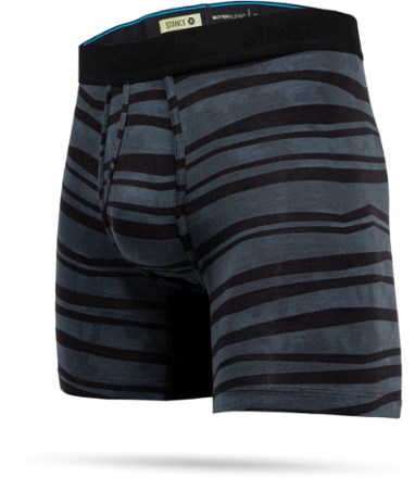 Stance Underwear: Lane Lines Wholester-Black