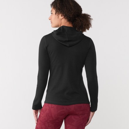 Arms of Andes 300 Lightweight Alpaca Wool Pullover Base Layer Hoodie - Women's 2