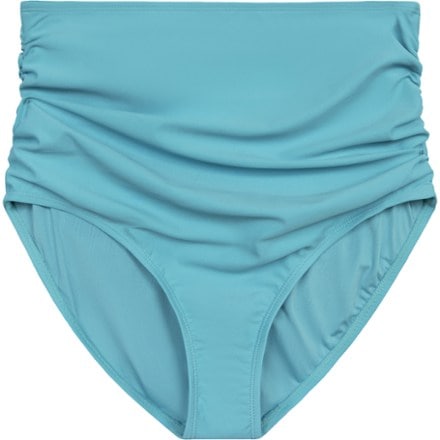 Nani Ruched High Rise Swimsuit Bottoms - Women's 0