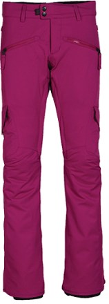 686 mistress insulated cargo snowboard pants