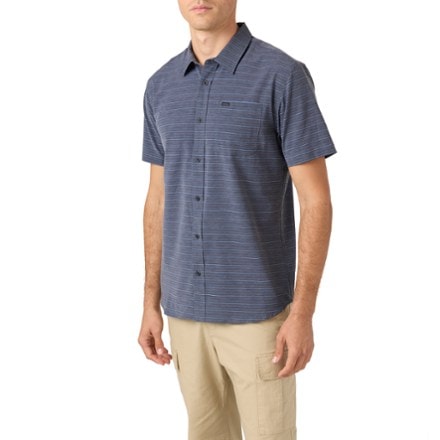 O'Neill TRVLR UPF Traverse Stripe Standard-Fit Shirt - Men's 2