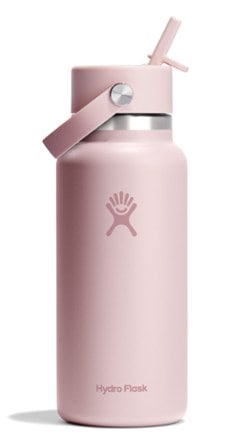 Hydro Flask Wide-Mouth Vacuum Water Bottle with Flex Straw Cap - 32 fl. oz. 0