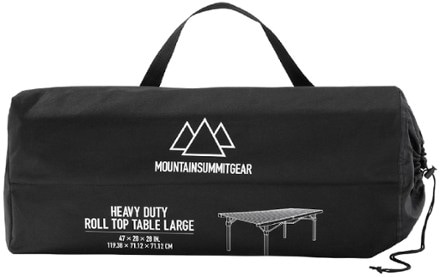 Mountain Summit Gear Heavy-Duty Roll-Top Table - Large 5