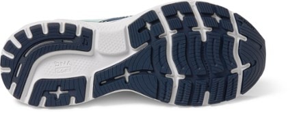 Brooks Ghost 14 Road-Running Shoes - Women's Sole view (Peacoat/Yucca/Navy)