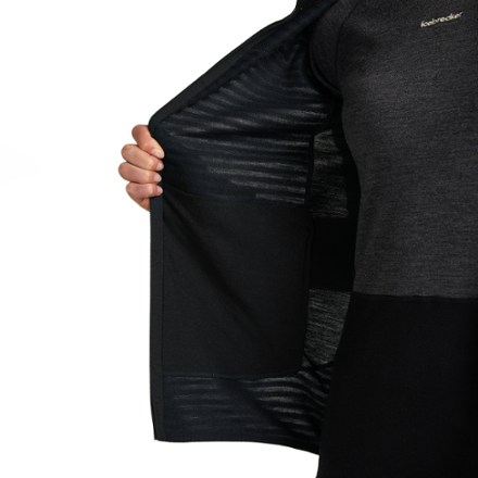 Icebreaker Merino Blend 300 RealFleece Descender Long-Sleeve Zip Base Layer Top - Women's 6