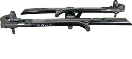 Kuat Sherpa 2.0 2-Bike Hitch Rack Front View (Black Metallic)