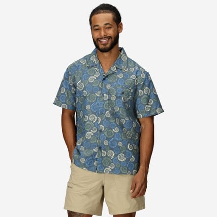 Marmot AirExchange UPF 40 Novelty Camp Collared Shirt - Men's 0