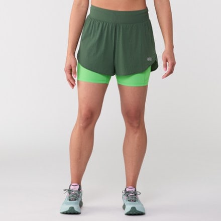 REI Co-op Swiftland 2-in-1 Running Shorts - Women's 1