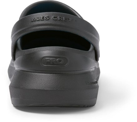 ALES GREY Frontline Pro Slip-on Shoes Back view (Matte Black)