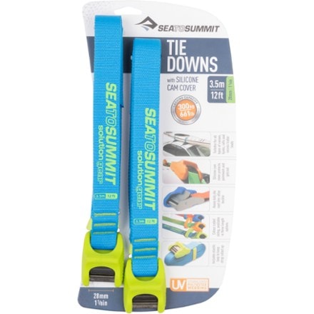 Sea to Summit Tie-Down with Silicone Cam Cover - Package of 2 1