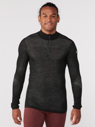 Smartwool Intraknit Thermal Merino Base Layer Quarter-Zip Top - Men's 1