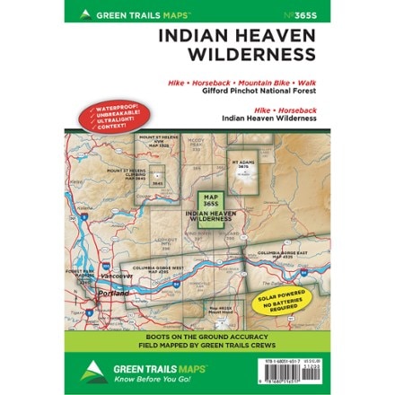 Green Trails Map 365S - Indian Heaven Wilderness 0