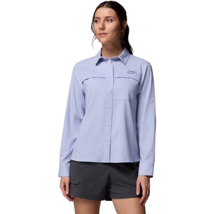 Columbia PFG Castback Woven Long-Sleeve Shirt - Women's 0