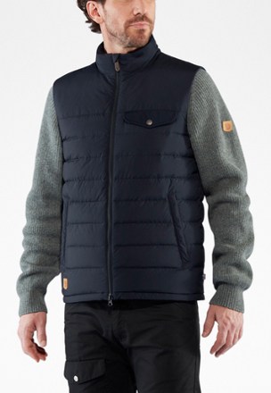 greenland down liner vest w