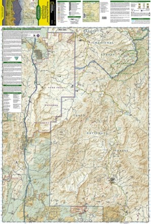 National Geographic Mazatzal and Pine Mountain Wilderness Areas Topographic Map 2