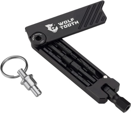 Wolf Tooth Components 6-Bit Hex Wrench Bike Multi-Tool with Keyring 0