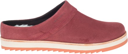 merrell suede clogs