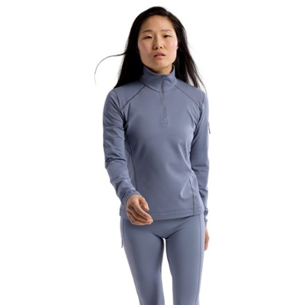 Arc'teryx Rho Zip-Neck Base Layer Top - Women's 1