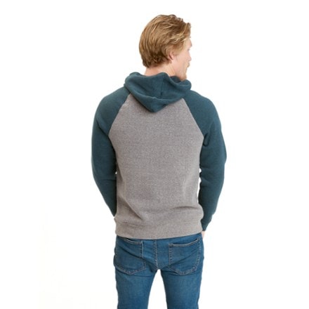 Threads 4 Thought Colorblock Raglan Triblend Hoodie - Men's 1