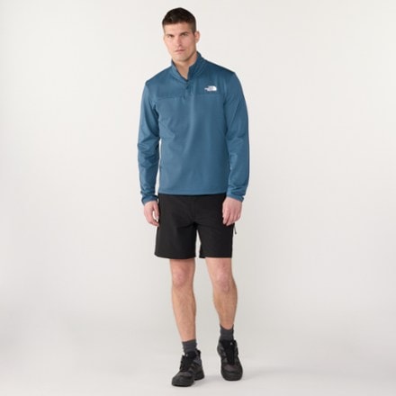 The North Face Cedar Trail Grid Fleece Zip Pullover - Men's 3