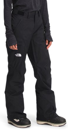 black north face ski pants