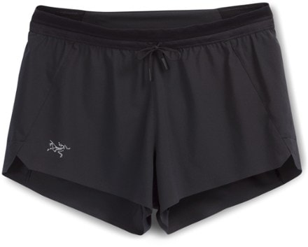 Women's power fast running shorts clearance black