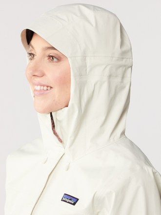 Patagonia white sale rain jacket