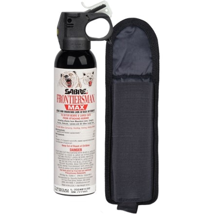 FRONTIERSMAN FRONTIERSMAN MAX 9.2 oz. Bear Spray & Mountain Lion Spray with Belt Holster 0