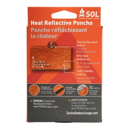 SOL Heat-Reflective Poncho 3