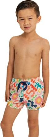 Lake Label Board Short Swimsuit Bottoms - Kids' 1