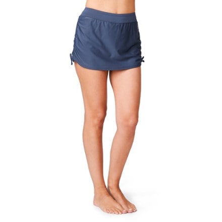 Free Country Side Shirred Swim Skirt 0