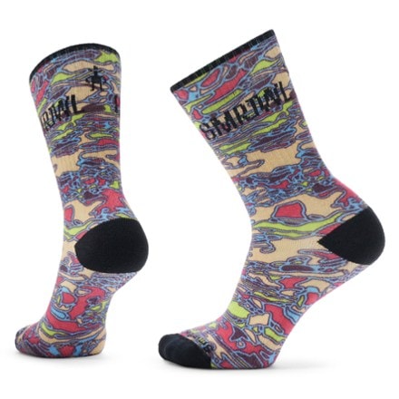 Smartwool Athletic In a Daze Print Crew Socks 0