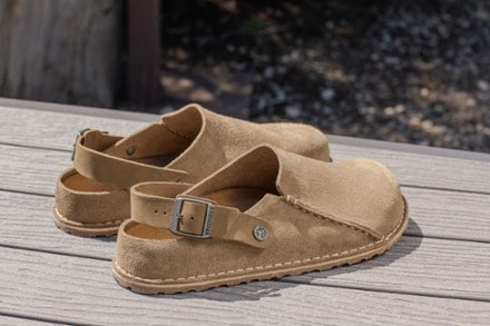 Birkenstock Lutry Suede Clogs - Women's 6