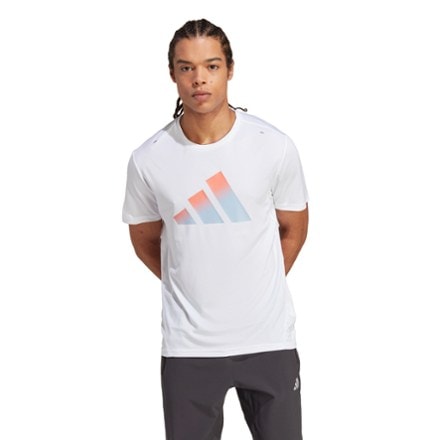 adidas Run Icons 3-Bar Logo T-Shirt - Men's 1