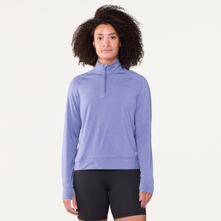 REI Co-op Active Pursuits Long-Sleeve Quarter-Zip Pullover - Women's 1