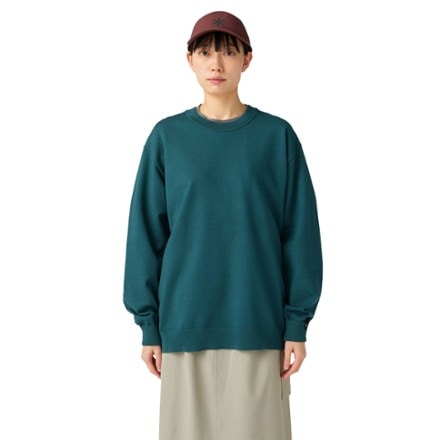 Snow Peak Washable Wool Crewneck Knit Sweater - Women's 1