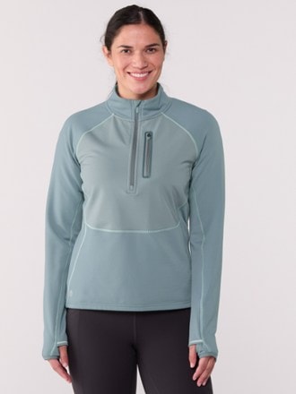 Smartwool Active Fleece Wind Half-Zip Pullover - Women's 1