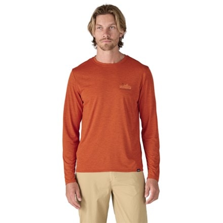 Patagonia Capilene Cool Daily Graphic Long-Sleeve Shirt - Men's 1