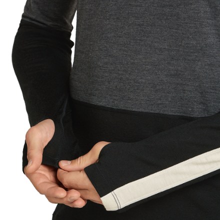 Icebreaker Merino 200 Oasis Long-Sleeve Crewe Base Layer Top - Men's 6