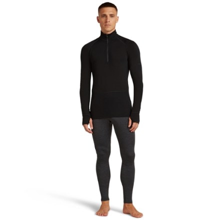 Icebreaker Merino 200 ZoneKnit Long-Sleeve Half-Zip Base Layer Top - Men's 8