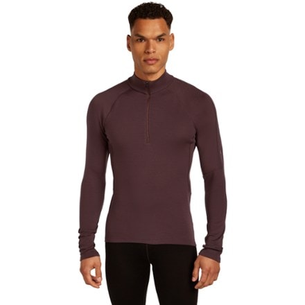 Icebreaker 300 MerinoFine Polar Long-Sleeve Half-Zip Thermal Base Layer Top - Men's 1