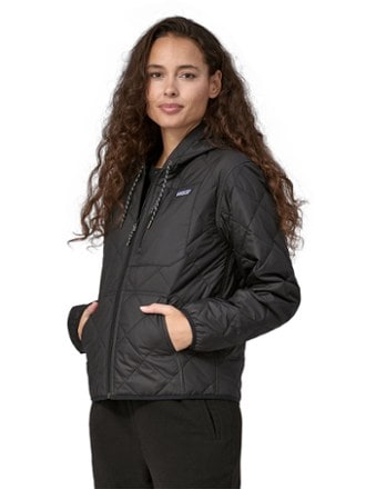 Patagonia Diamond Quilted Bomber Insulated Hoody - Women's 1