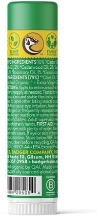 Badger Anti-Bug Balm Travel Stick - 0.6 oz. 1