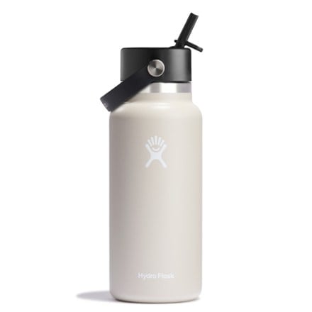 Hydro Flask Wide-Mouth Vacuum Water Bottle with Flex Straw Cap - 32 fl. oz. 0