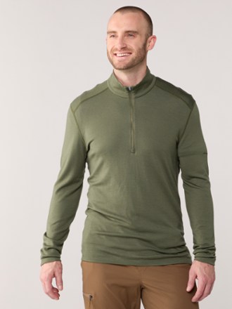 Icebreaker Merino 260 Tech Long-Sleeve Half-Zip Base Layer Top - Men's 1