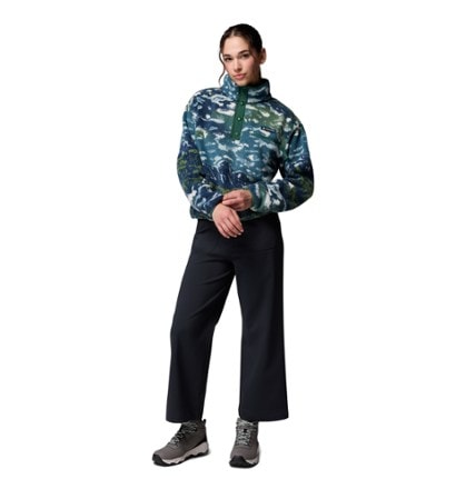 Columbia Helvetia II Cropped Half-Snap Fleece Pullover - Women's 2
