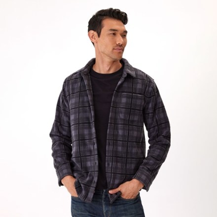 Threads 4 Thought El Paso Plaid Fleece Shirt Jacket - Men's 0