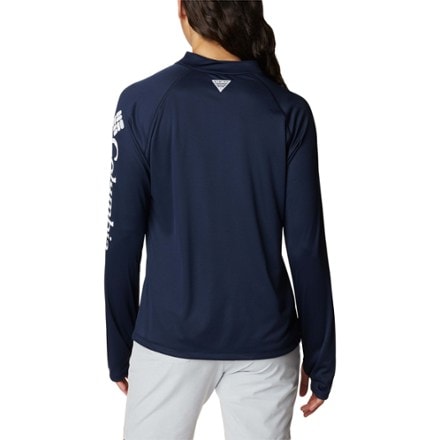 On Body Image of color Collegiate Navy/White Logo