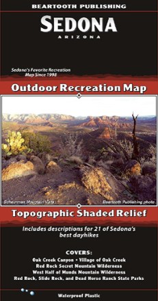 Beartooth Publishing Sedona Topographic Map 0