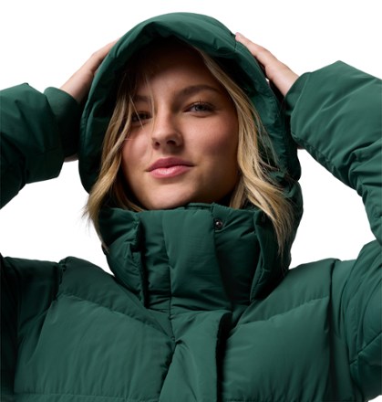 Columbia Amaze Puff Down Hooded Jacket - Women's 8